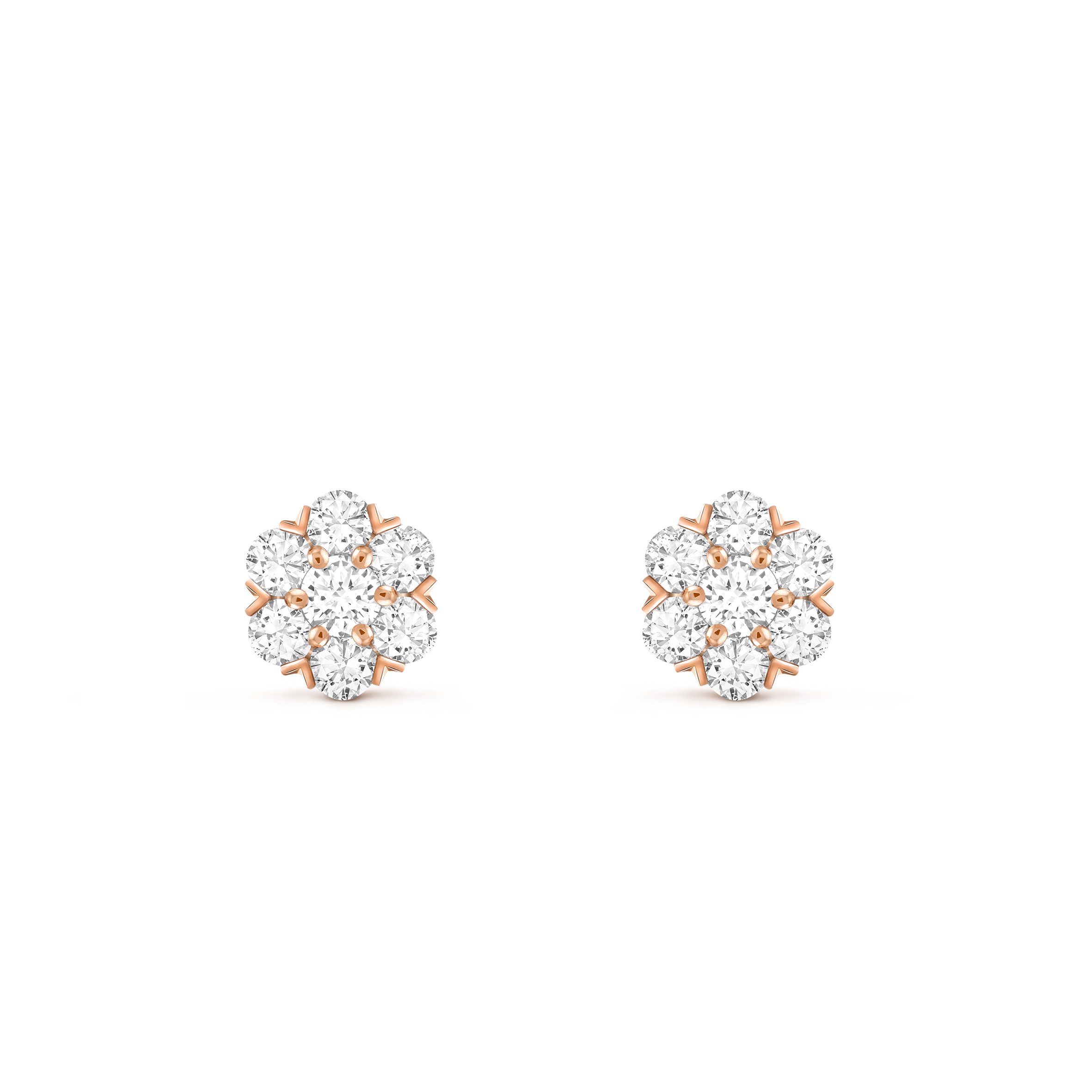 VAN CLEEF ARPELS FLEURETTE EARRINGS VCARPEBF00 VAN CLEEF ARPELS FLEURETTE EARRINGS VCARPEBF00